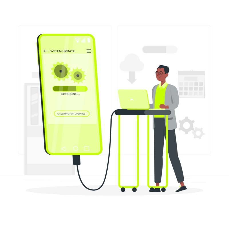 update la sistem de operare smartphone 